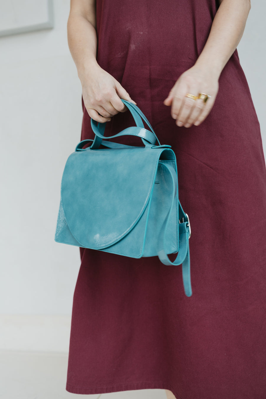 Mini Briefcase | Bari Stone