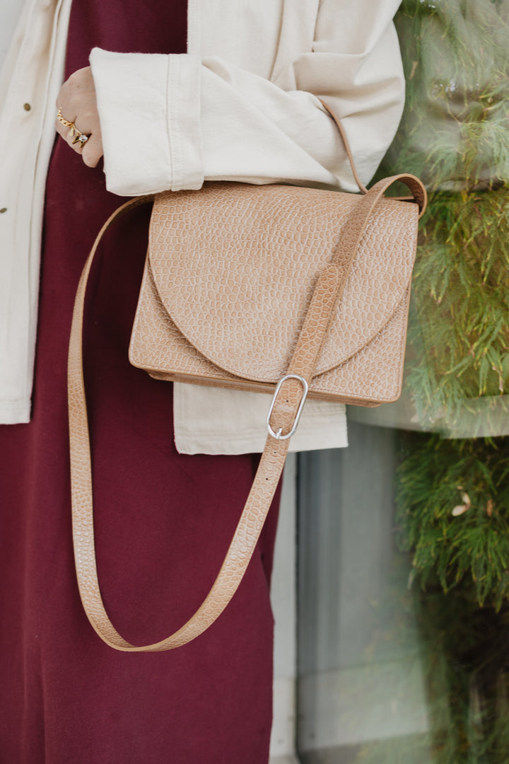 Mini Briefcase | Lecce Little Croco