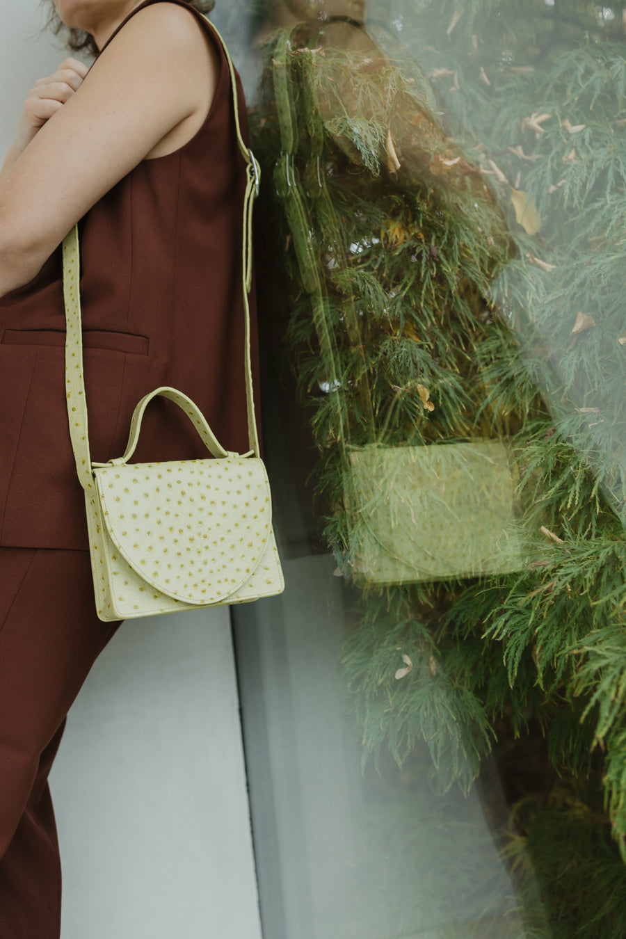 Micro Briefcase | Trapani Struzzo