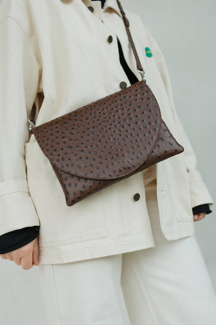 Bridal Collection | Medium Envelope Etna Struzzo