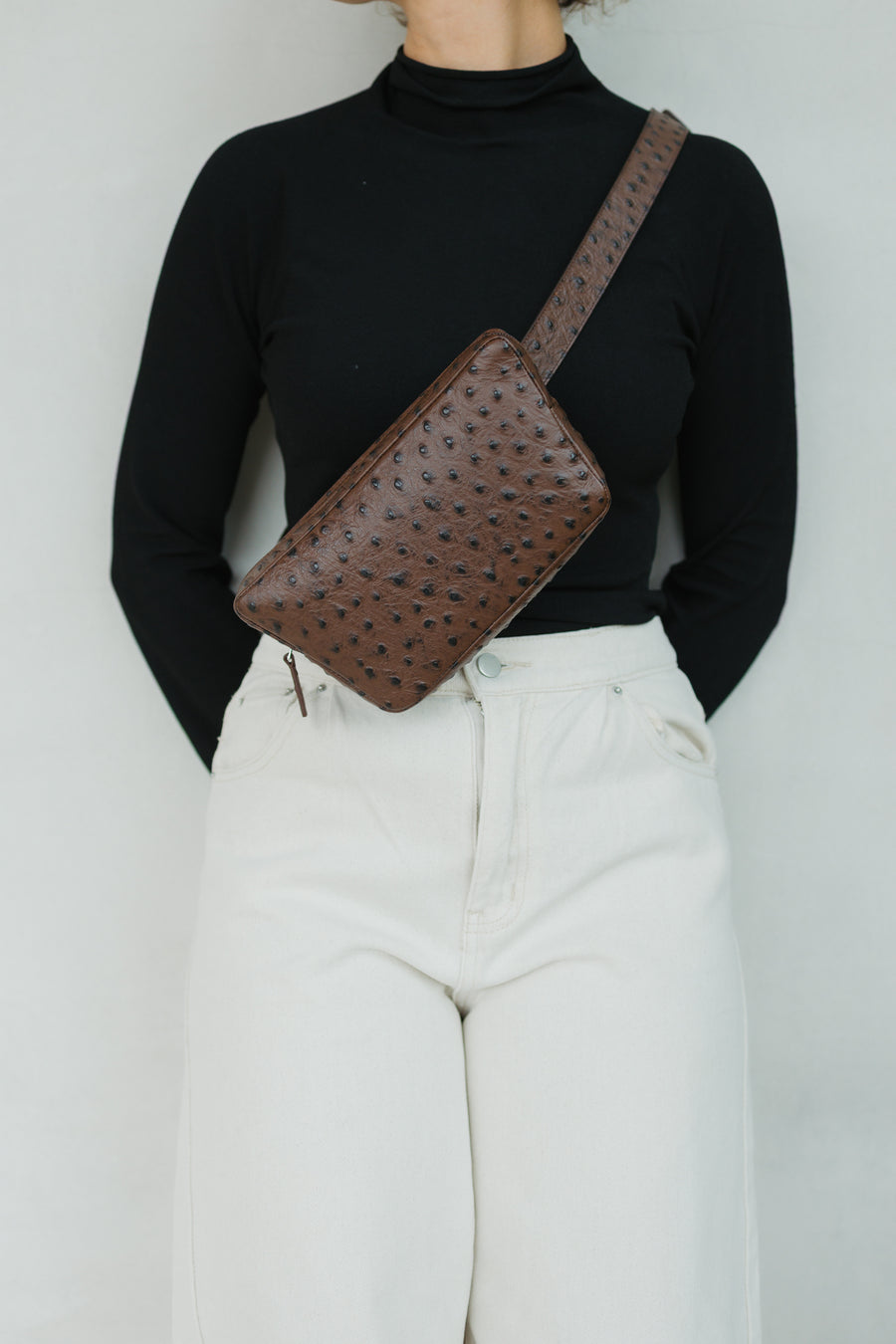 The Belt Bag: Belt XL Etna Struzzo + Trapezium Etna Struzzo