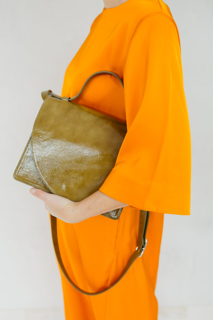 Mini Briefcase | Pantelleria Stone