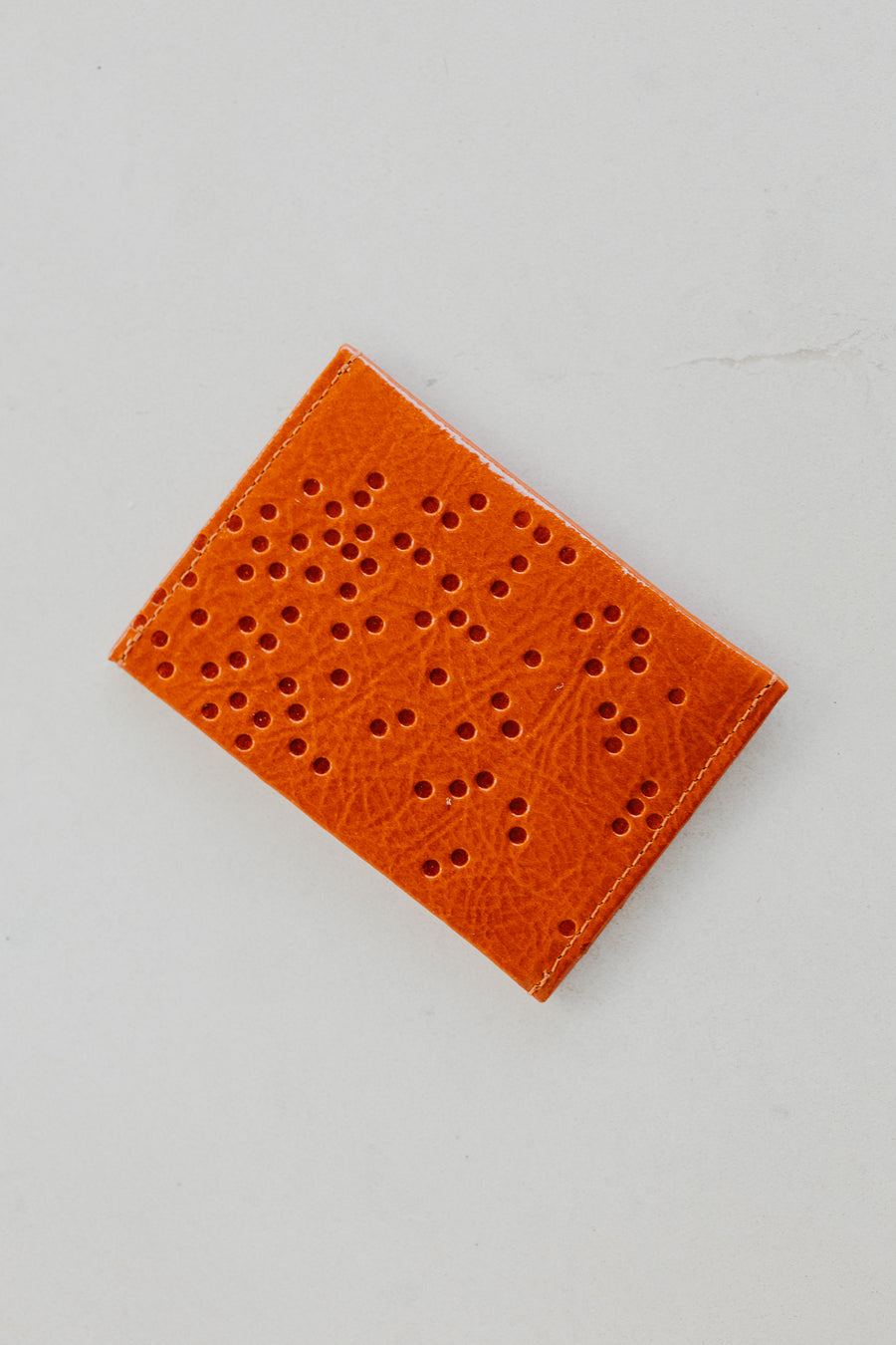 Cardholder Dots | Garnet