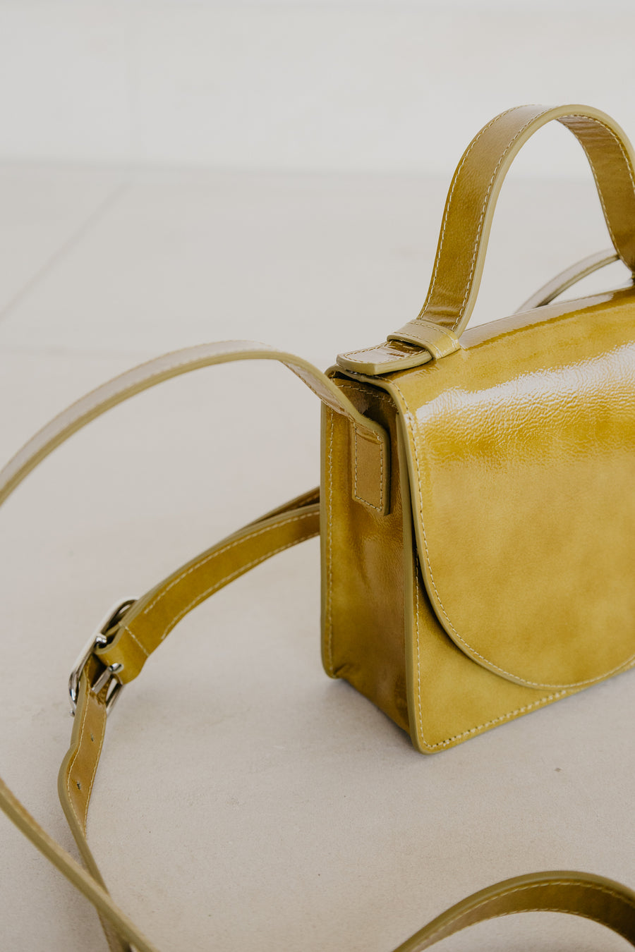 Micro Briefcase | Pear Stone
