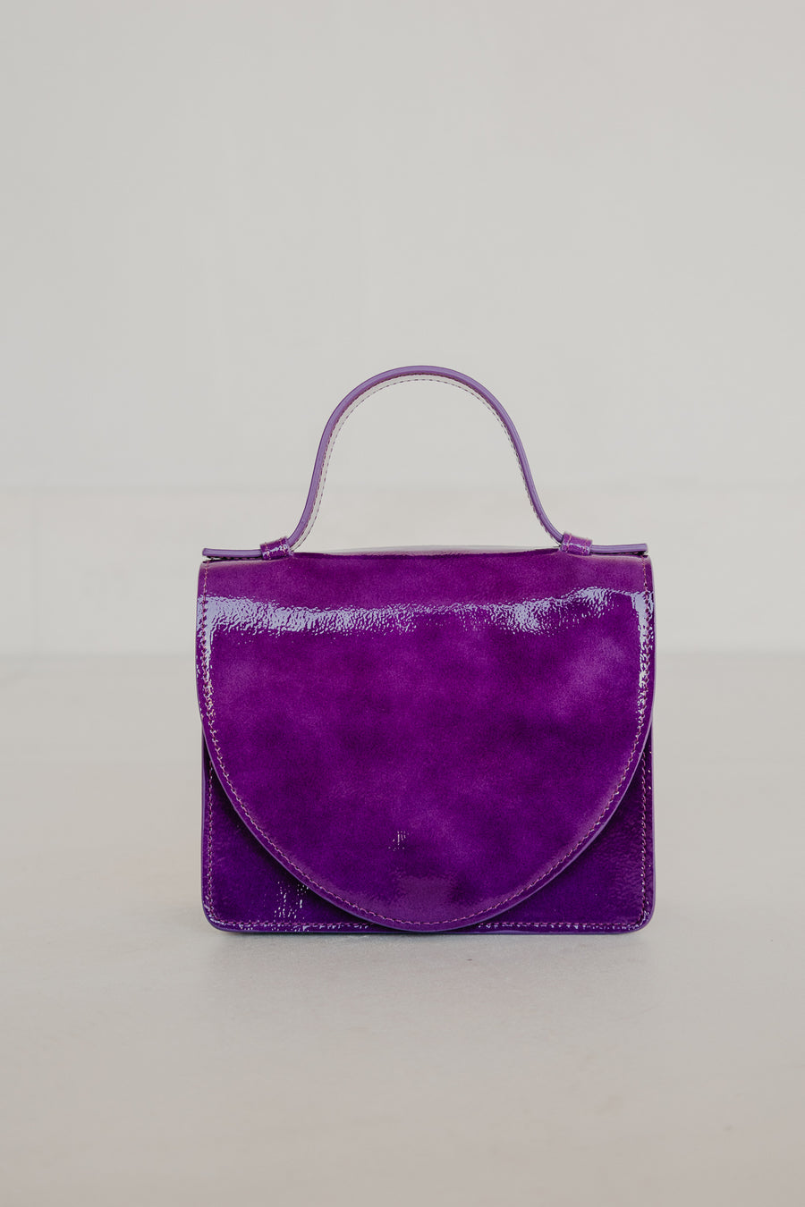 Micro Briefcase | Grape Stone