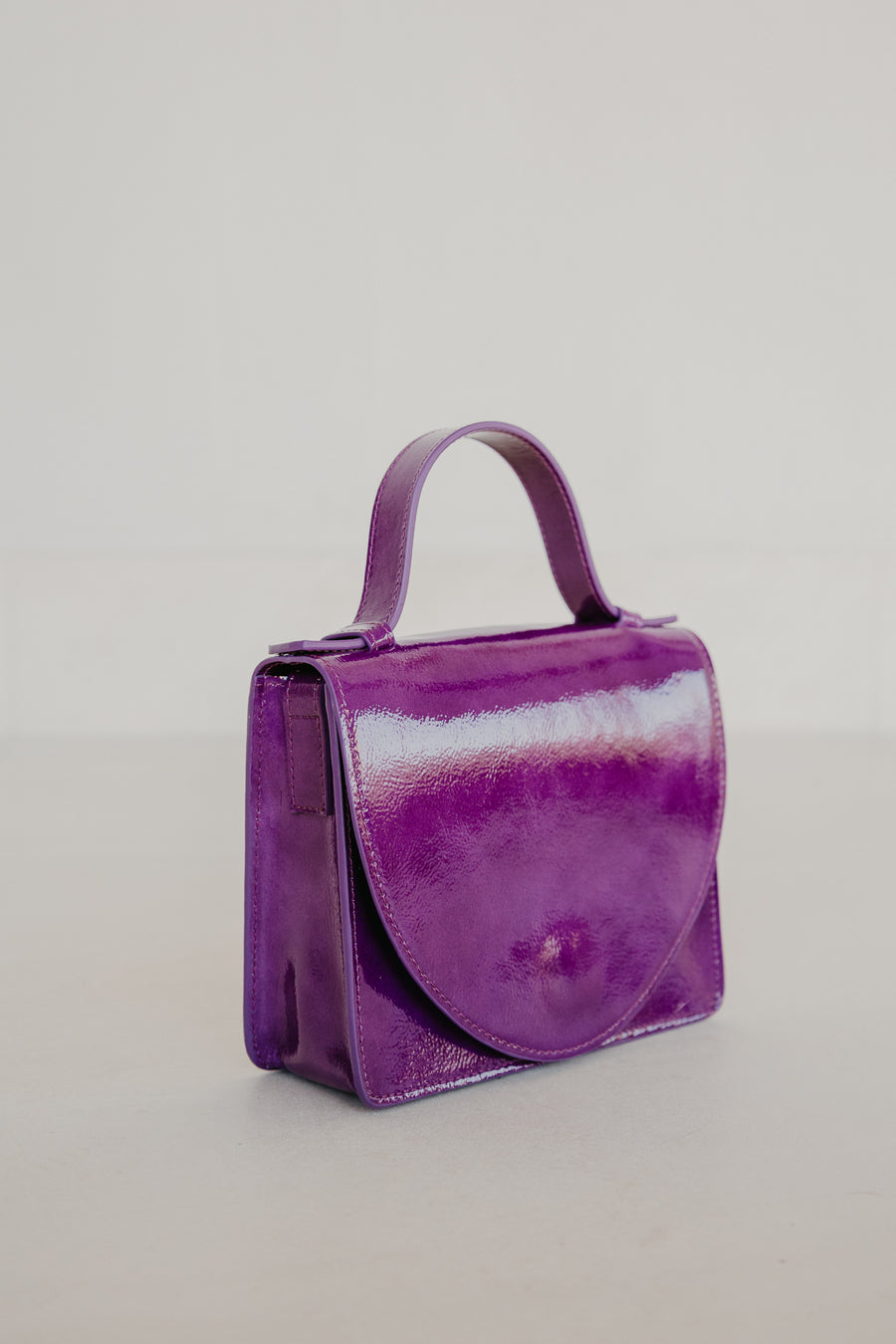 Micro Briefcase | Grape Stone