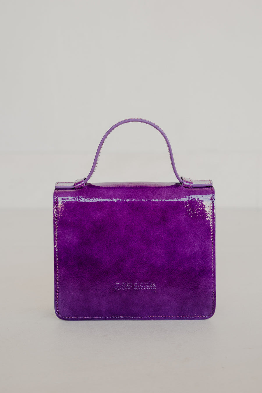 Micro Briefcase | Grape Stone