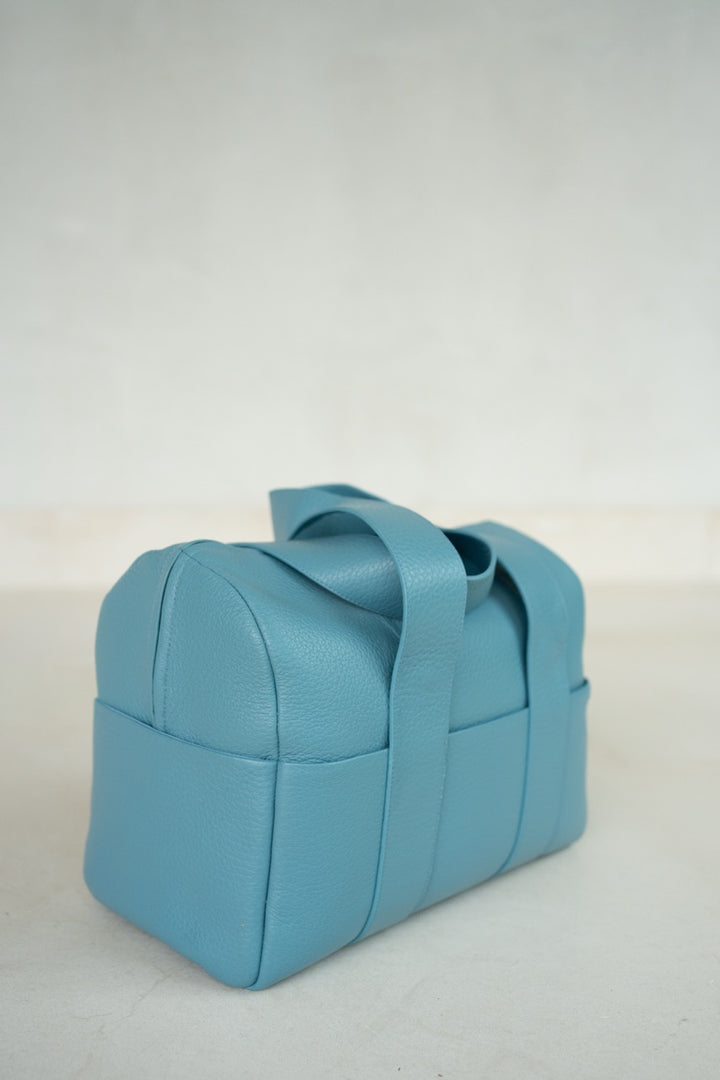 Bowling Bag XL | Bleu Ciel Structured