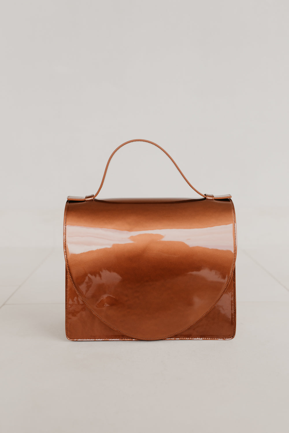 Mini Briefcase | Copper Laqué