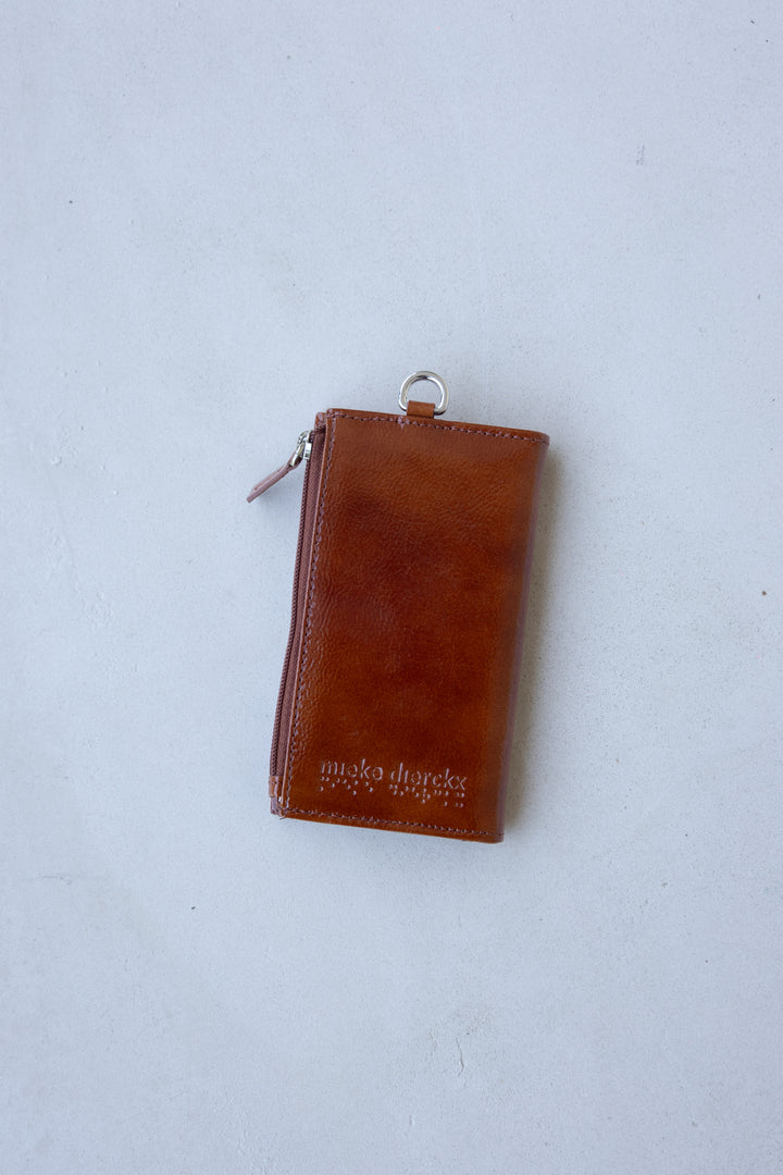 Cardholder Zip Scales | Chestnut Stone
