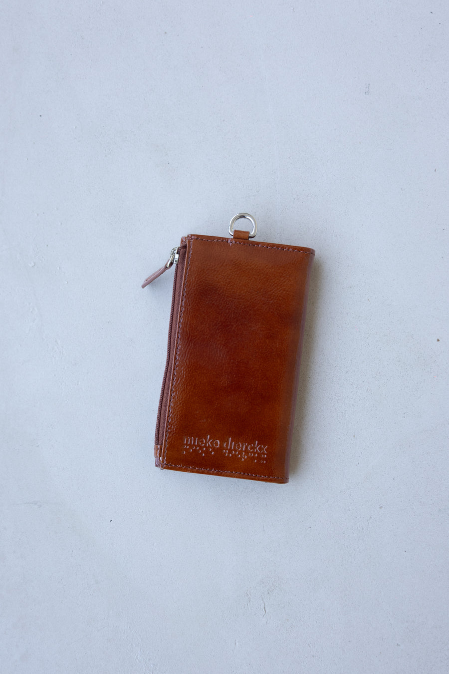 Cardholder Zip Scales | Chestnut Stone