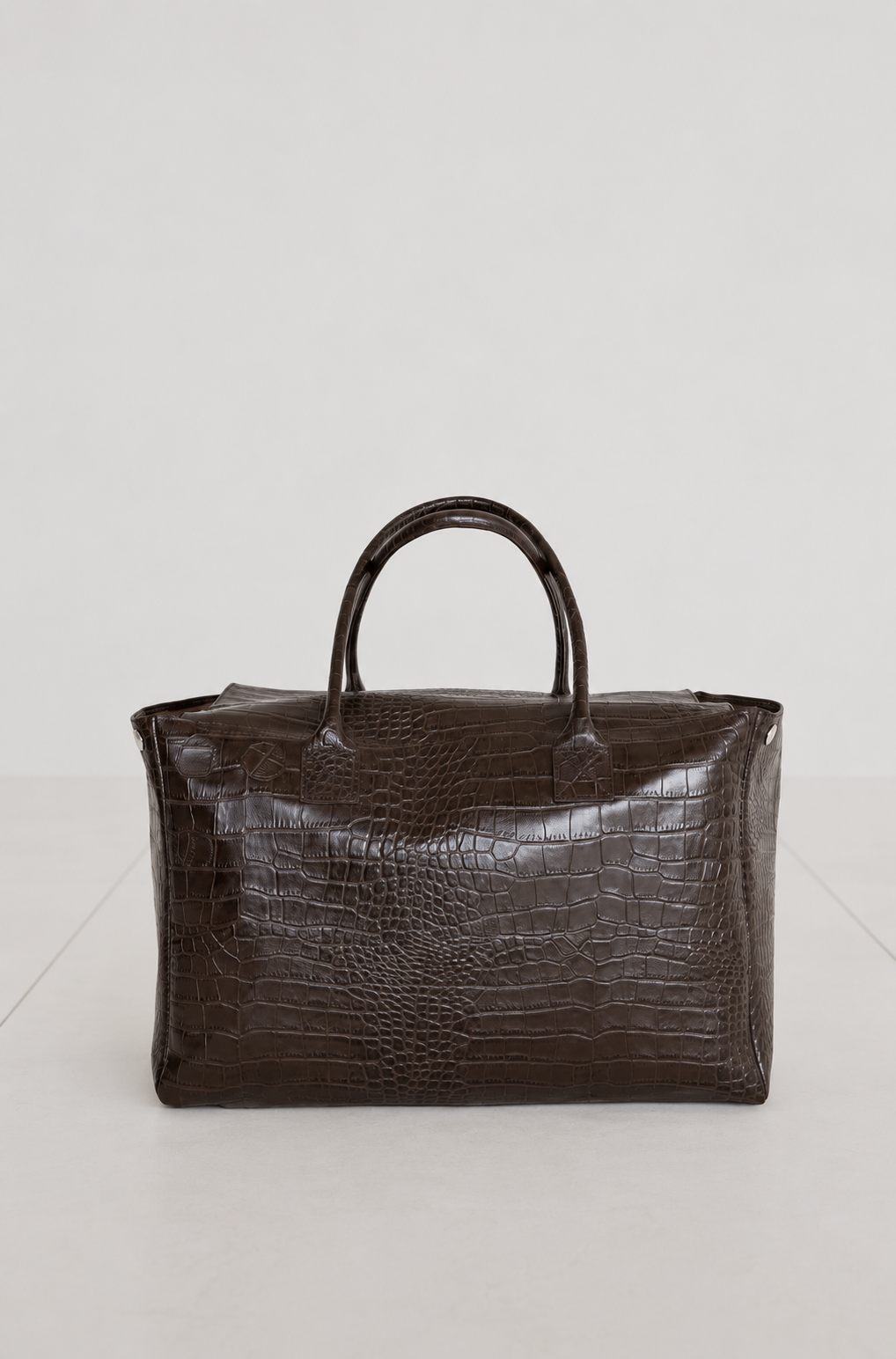 Grocery Bag | Ebony Croco