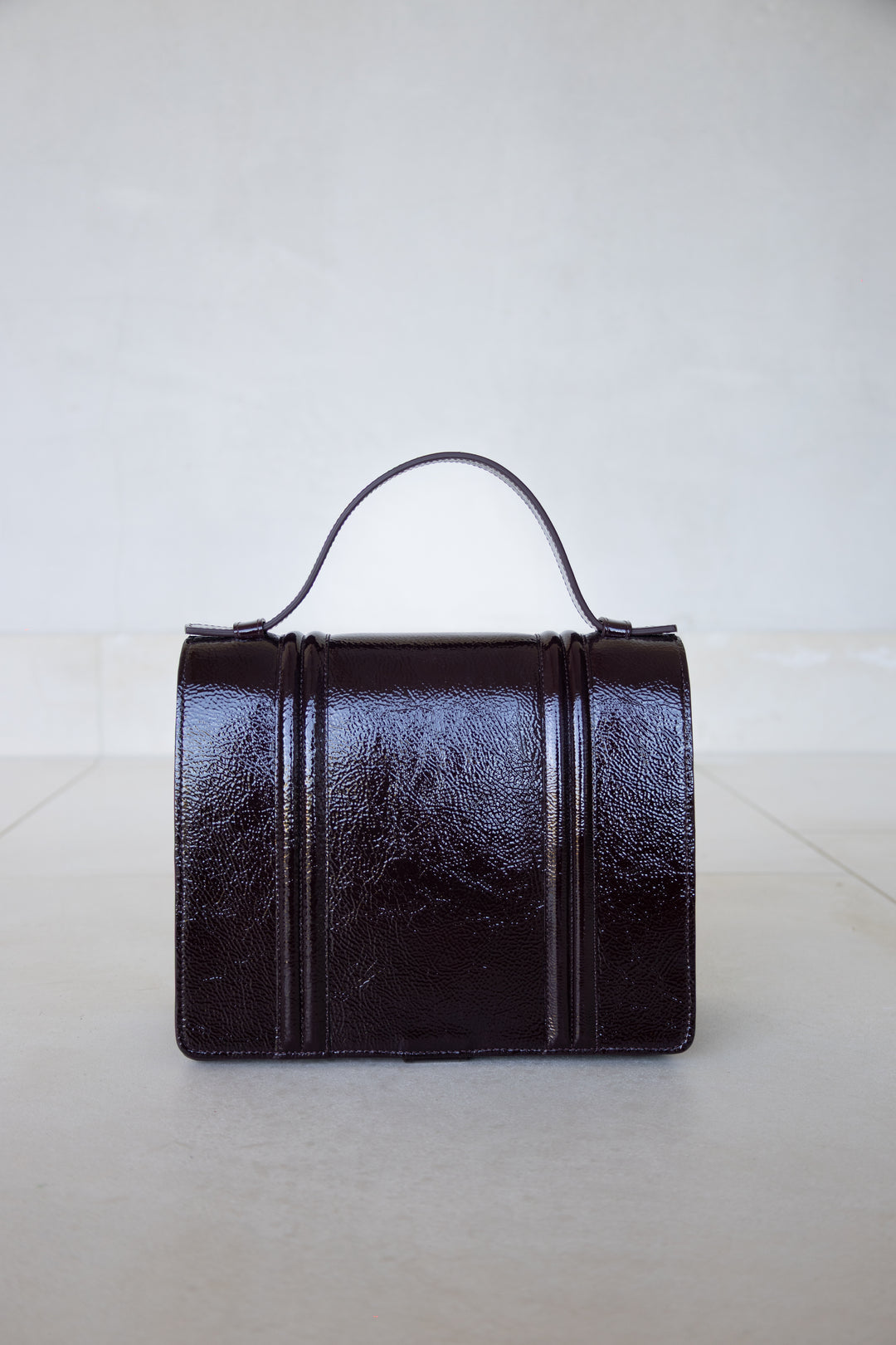 Mini Briefcase Doublé | Chocolate Stone