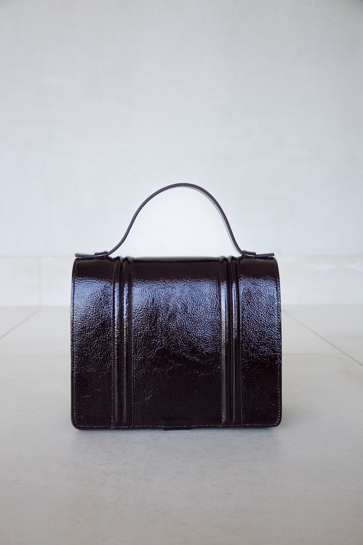 Mini Briefcase Doublé | Chocolate Stone