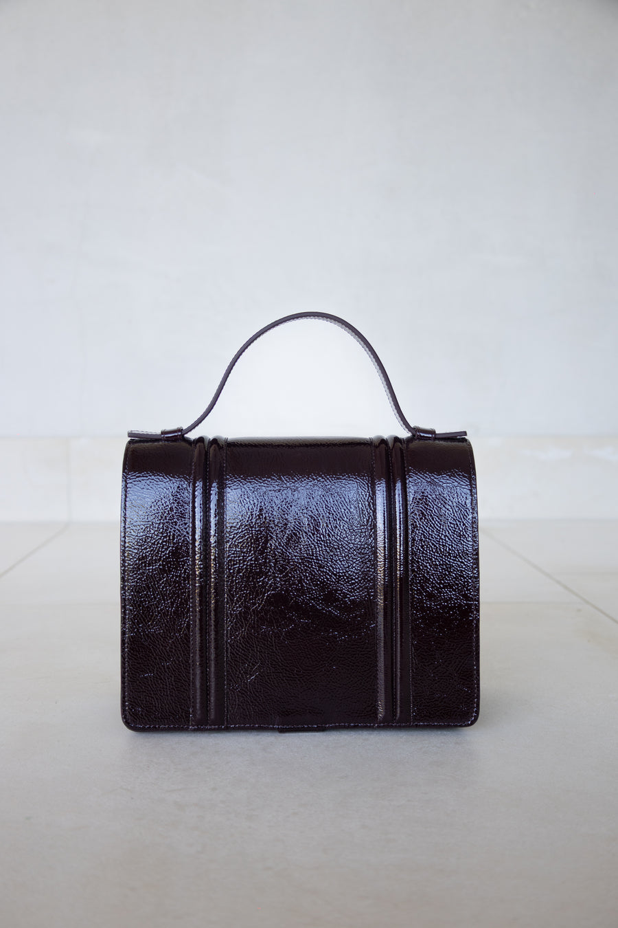 Mini Briefcase Doublé | Chocolate Stone