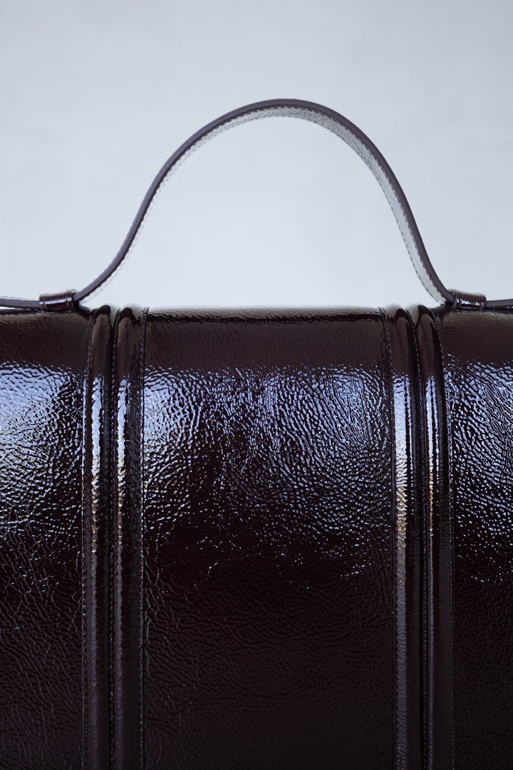 Mini Briefcase Doublé | Chocolate Stone