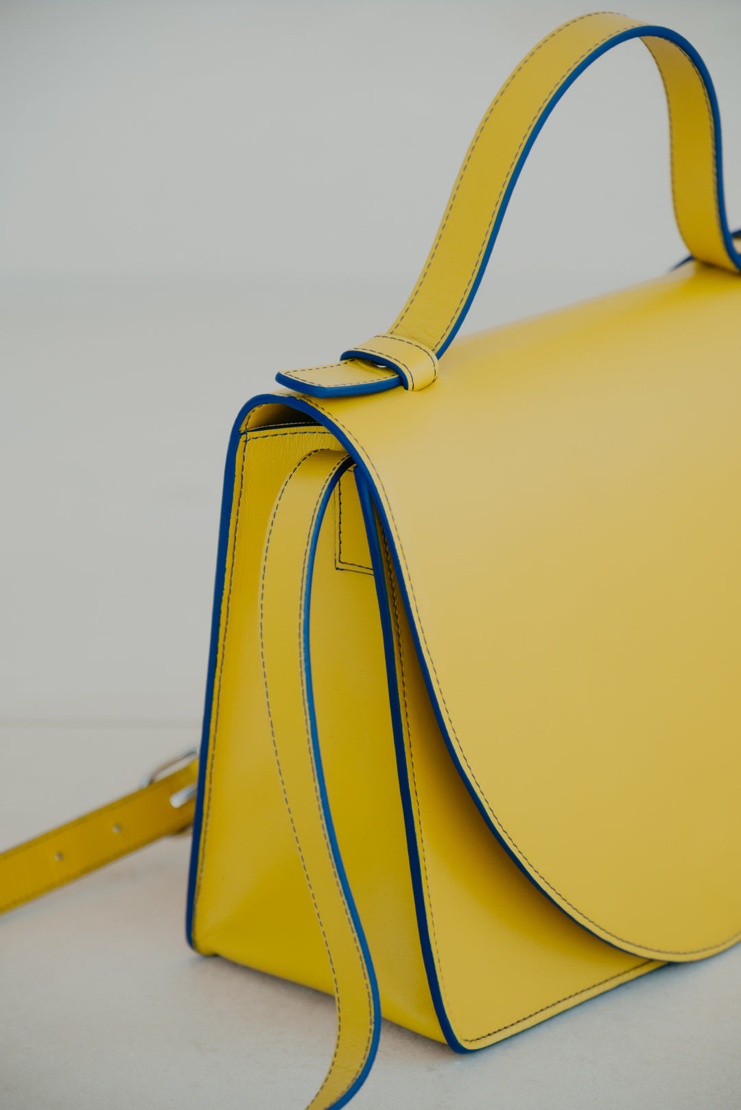 Westel Bag | Mini Briefcase Yellow