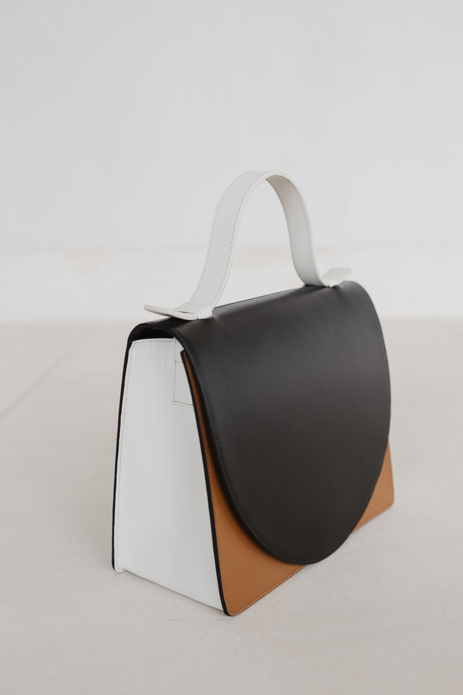 Mini Briefcase | Tricolor White Edition