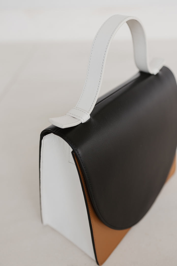 Mini Briefcase | Tricolor White Edition