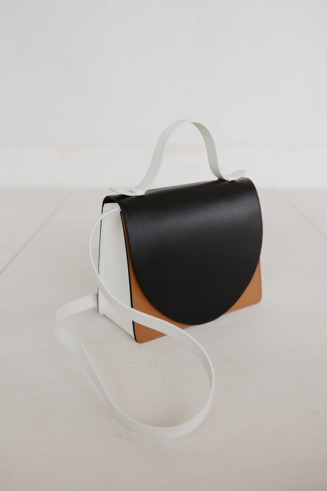 Mini Briefcase | Tricolor White Edition
