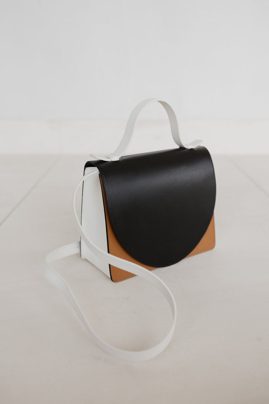 Mini Briefcase | Tricolor White Edition