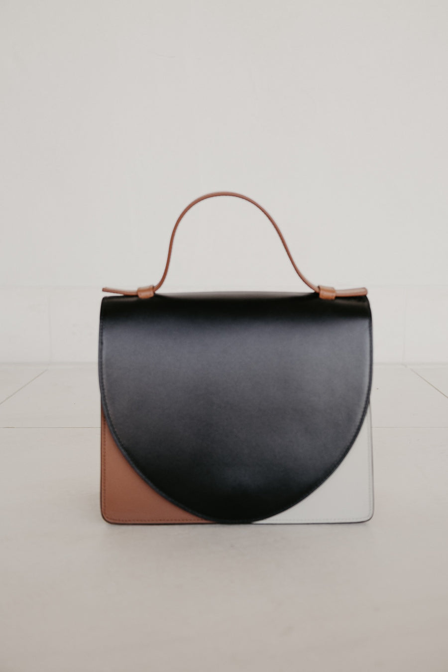 Mini Briefcase | Tricolor Classic