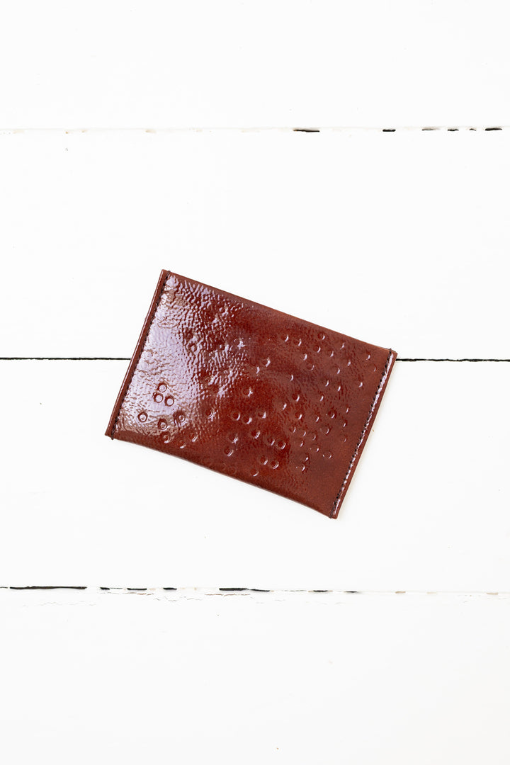 Cardholder Dots | Amarone Stone
