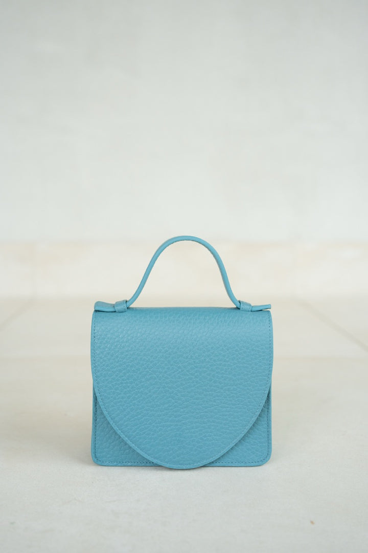 Micro Briefcase | Bleu Ciel Structured