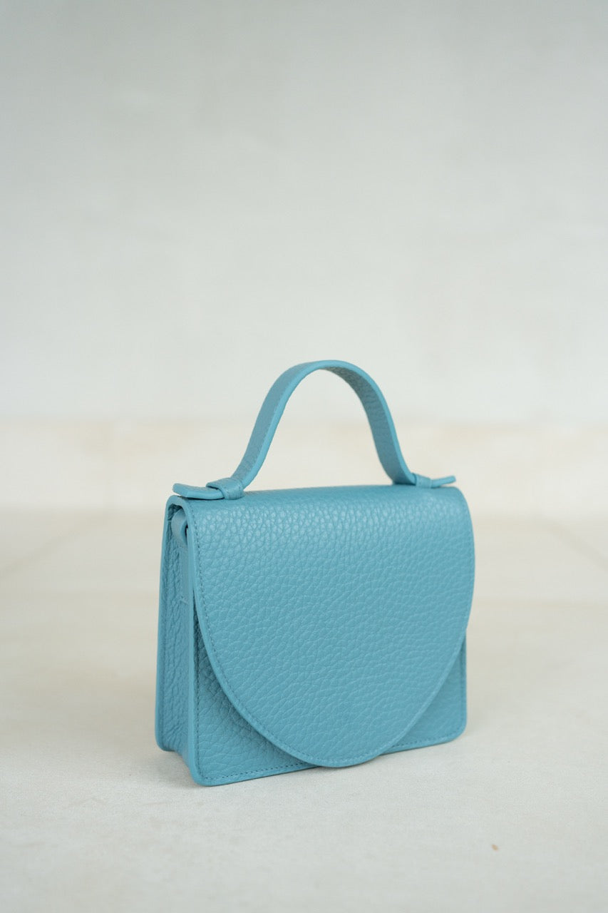 Micro Briefcase | Bleu Ciel Structured
