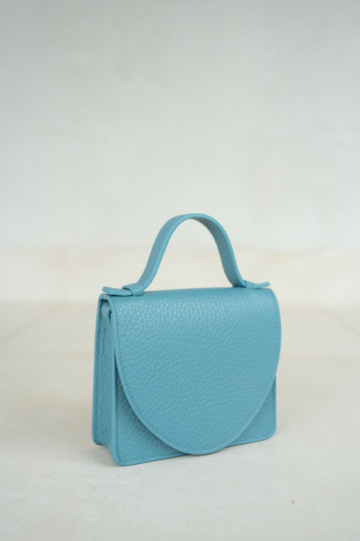 Micro Briefcase | Bleu Ciel Structured