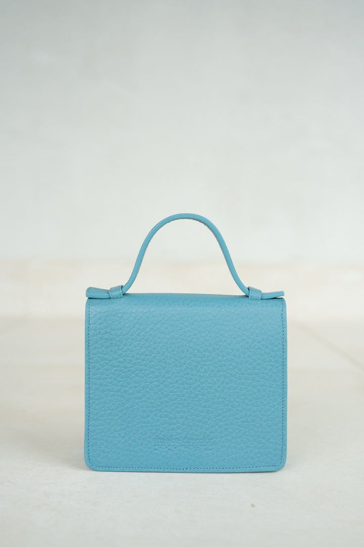 Micro Briefcase | Bleu Ciel Structured