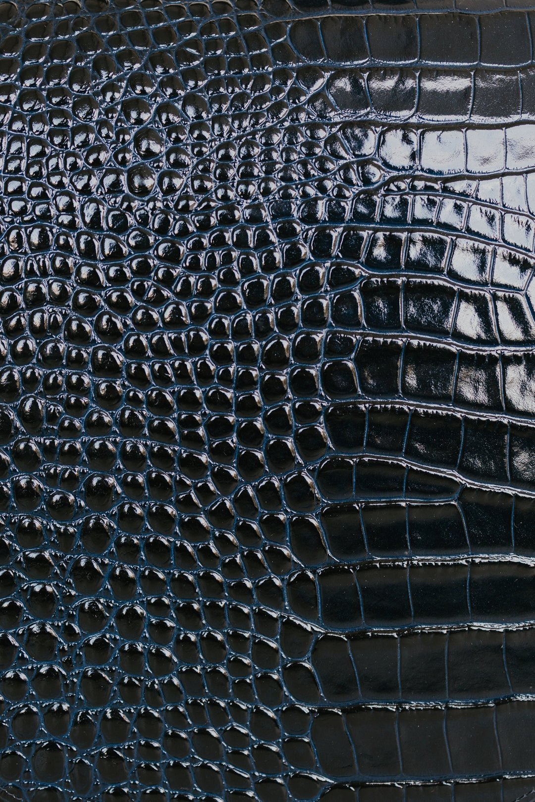 Midi Briefcase 2.0 | Night Blue Croco