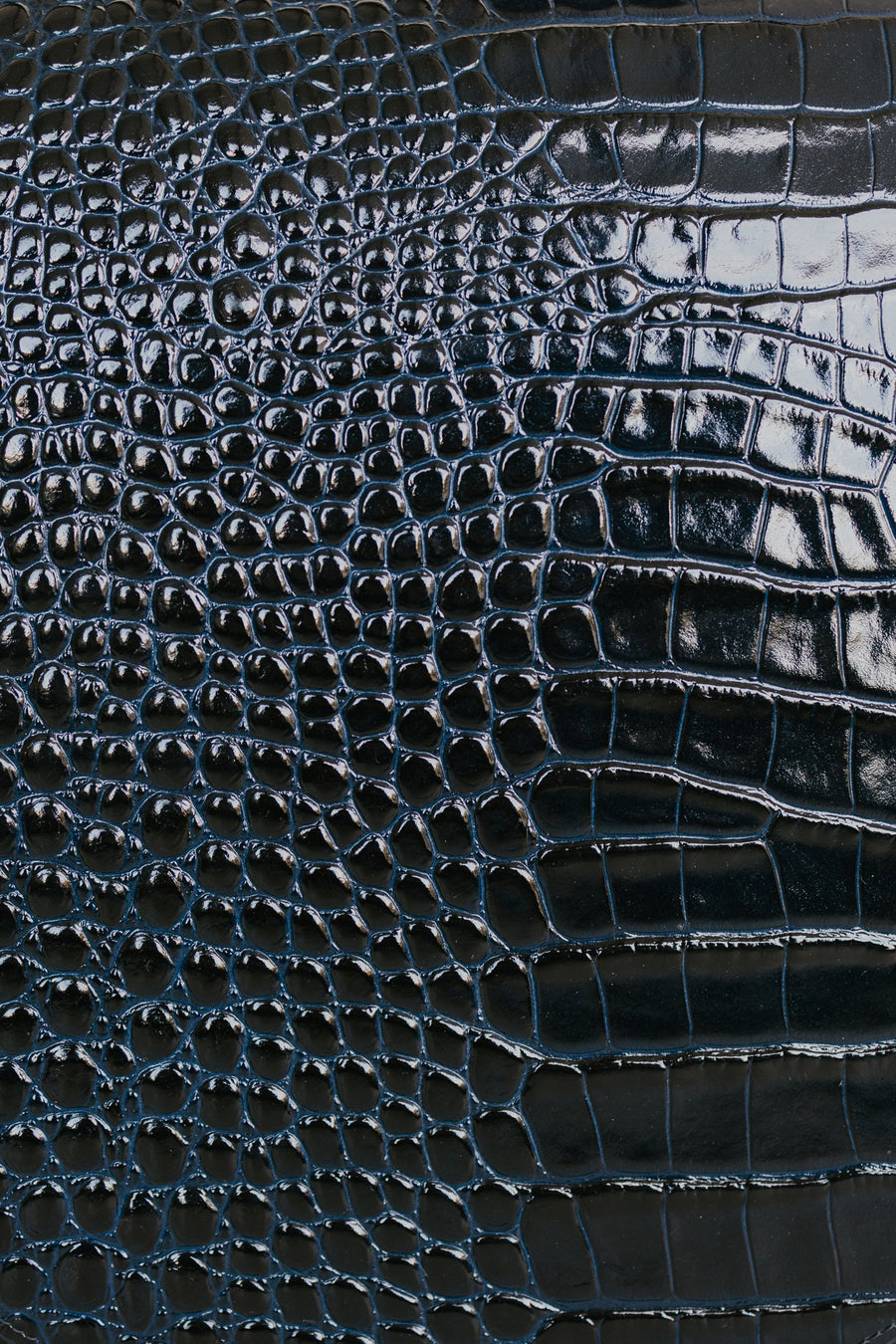 Midi Briefcase 2.0 | Night Blue Croco