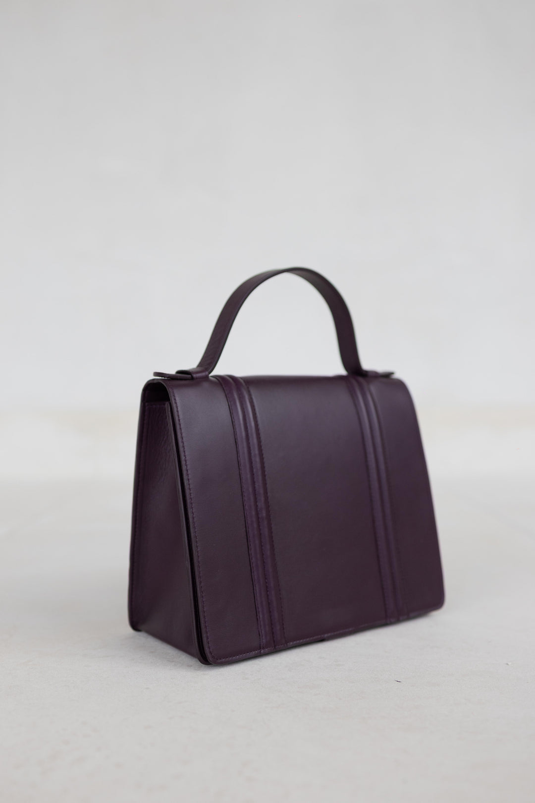 Mini Briefcase Doublé | Burgundy