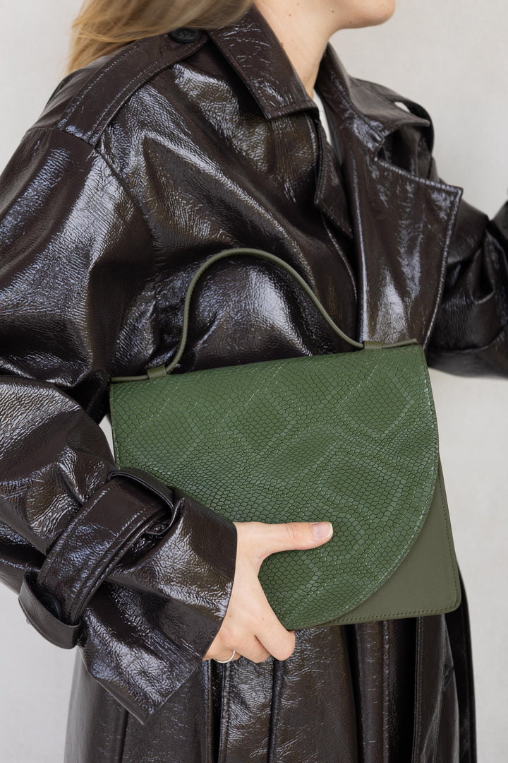 Mini Briefcase | Combi Army Snake
