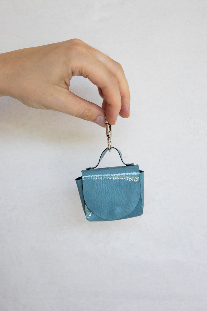 Keychain | Nano Briefcase Bari Stone