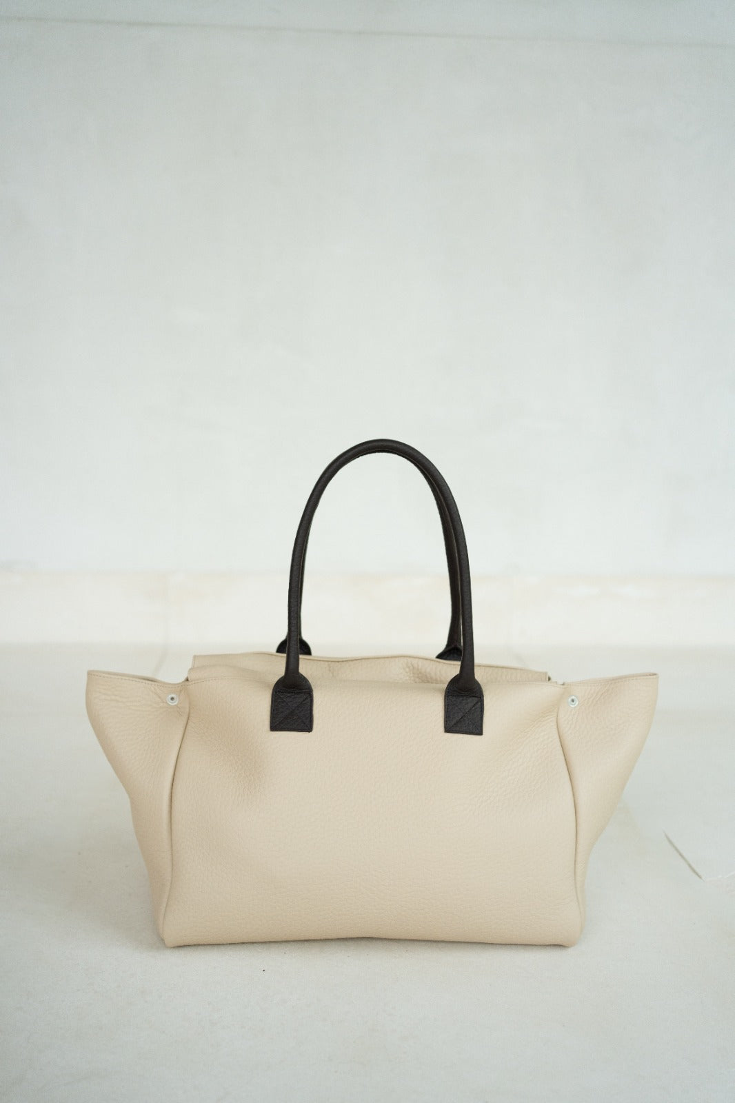 Grocery Bag | Combi Beige / Ebony Structured