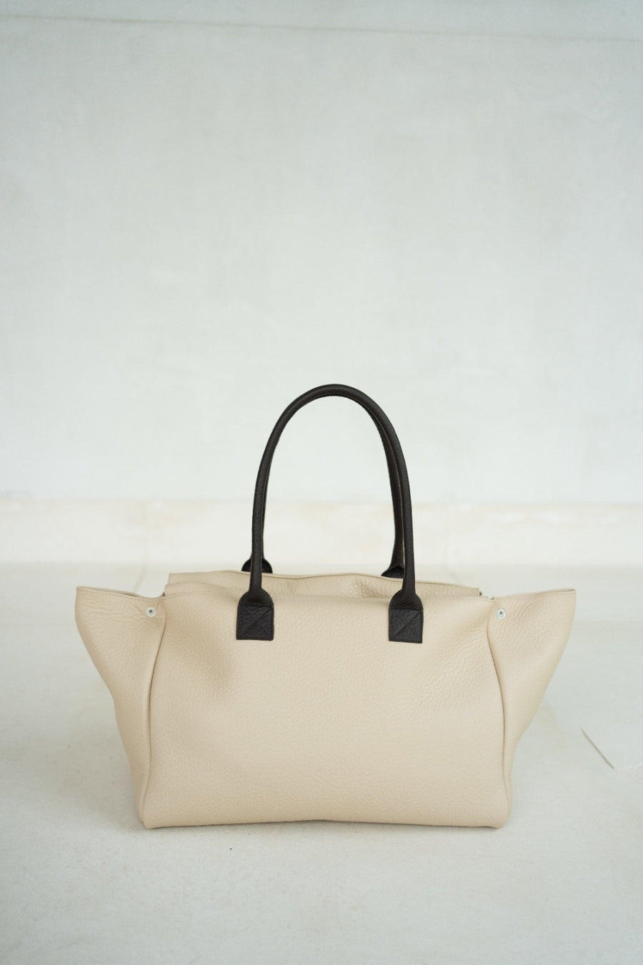 Grocery Bag | Combi Beige / Ebony Structured