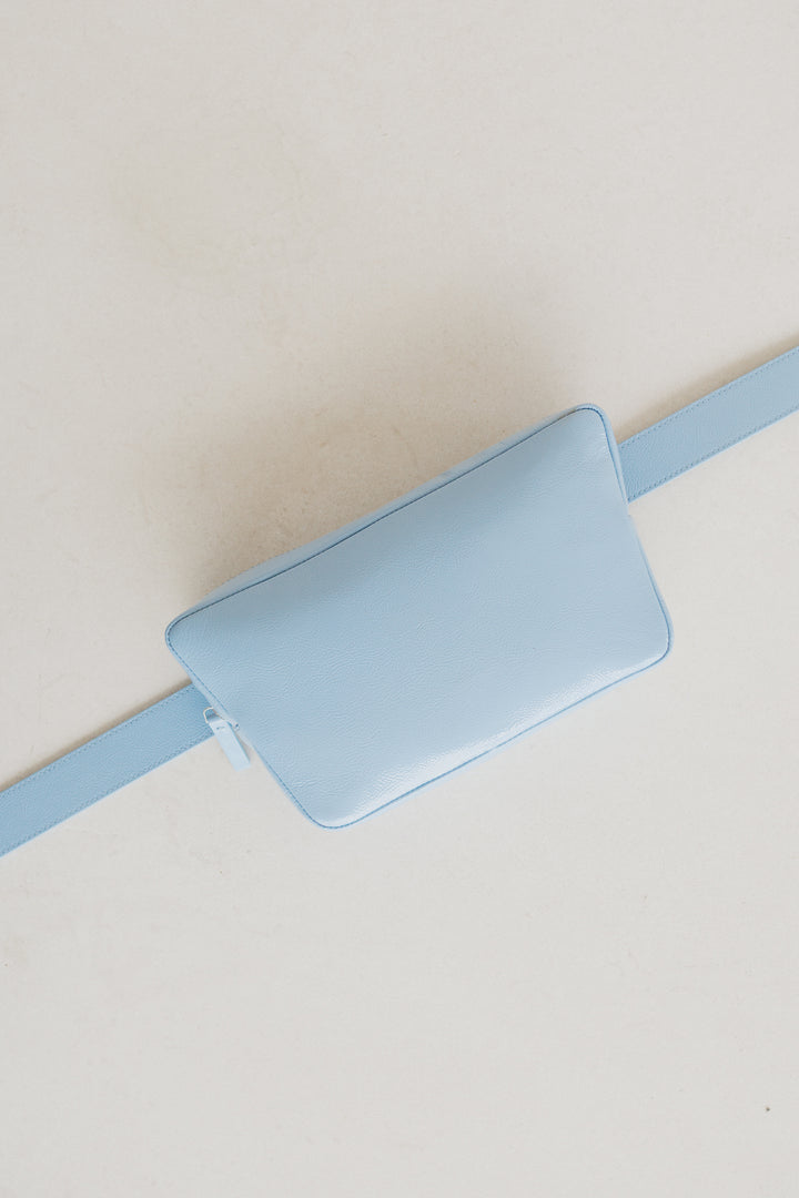 Belt Bag: Belt XL Ice Blue Stone + Trapezium Ice Blue Stone