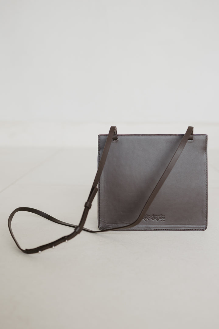 Double Pouch | Comi Ebony Pure / Lizard