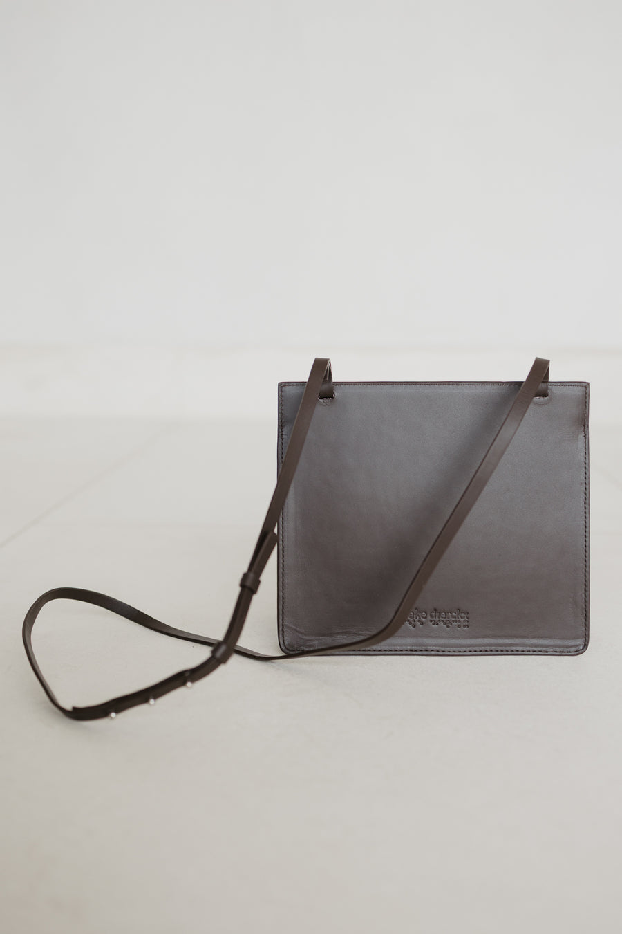 Double Pouch | Comi Ebony Pure / Lizard