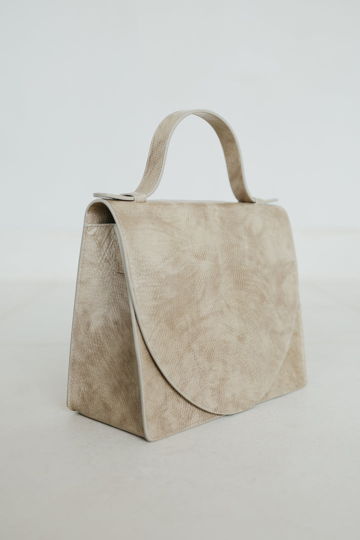 Mini Briefcase | Noisette Snake
