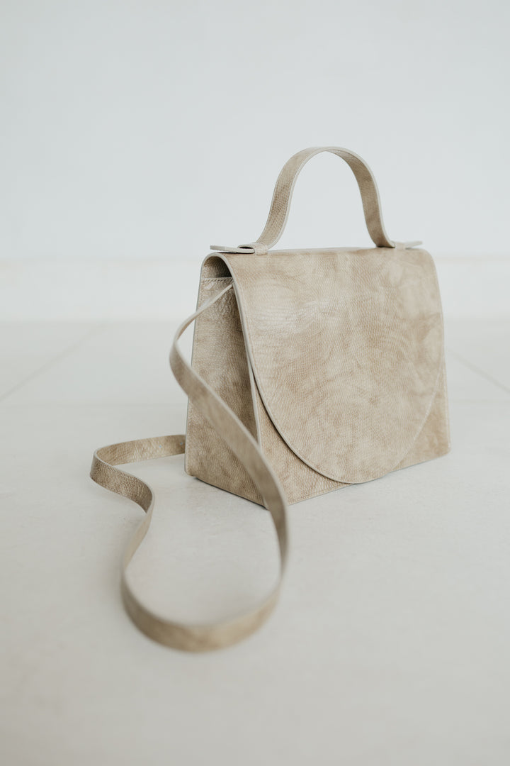 Mini Briefcase | Noisette Snake