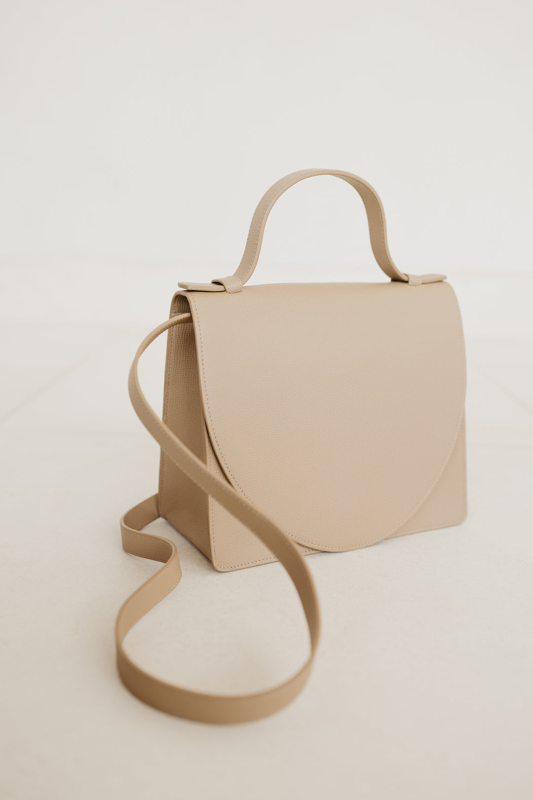Mini Briefcase | Noisette Structured