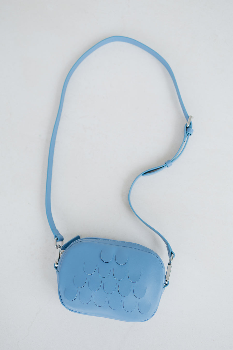 Oval Mini Bag | Bleu Ciel Pure