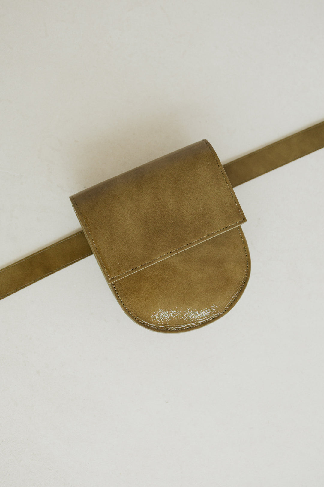 Belt Bag: Belt XL Pantelleria Stone + Half Moon Pantelleria Stone