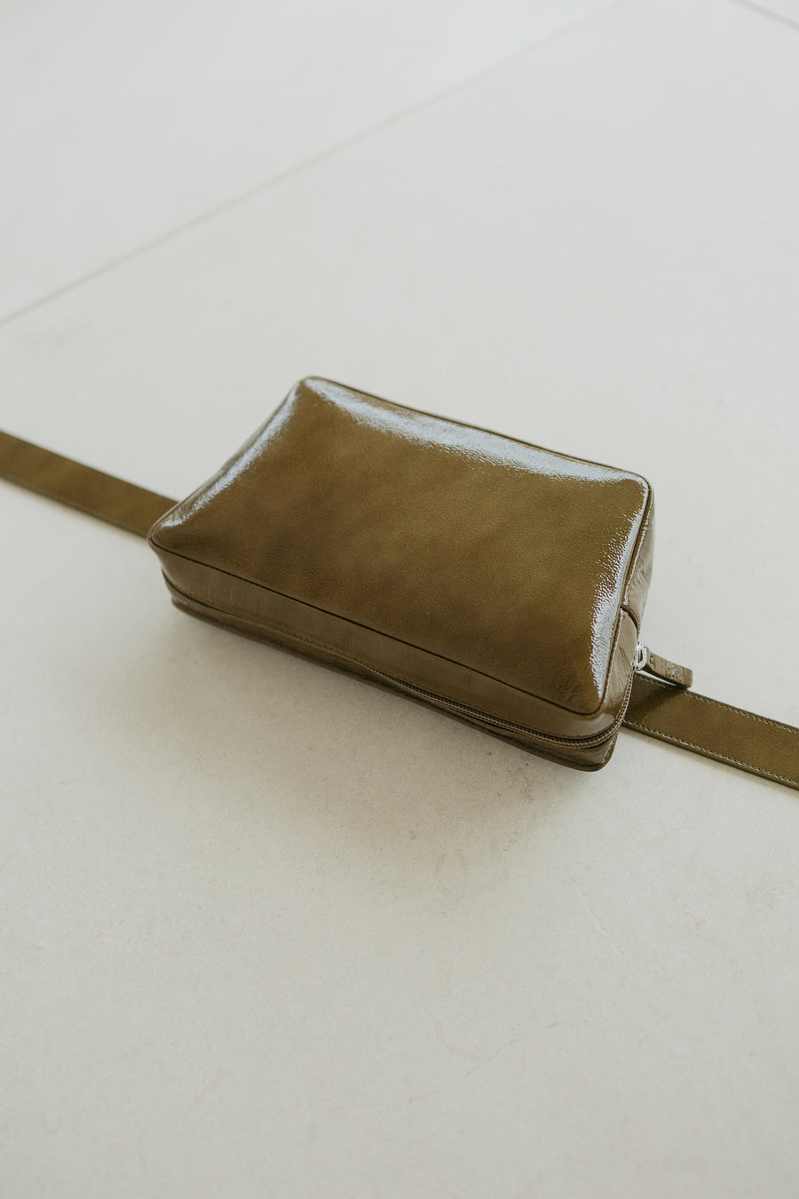 Belt Bag: Belt XL Pantelleria Stone + Trapezium Pantelleria Stone