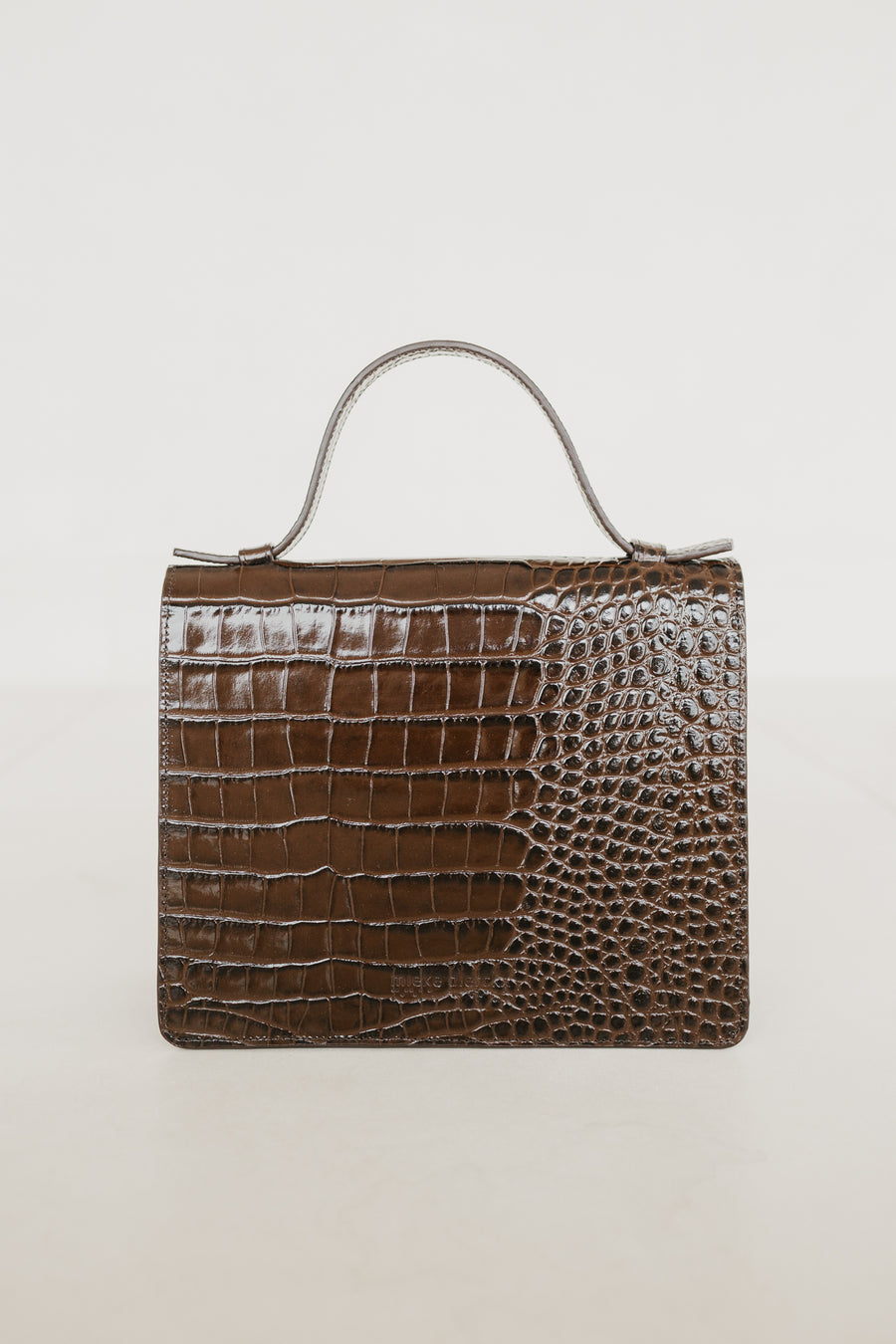 Mini Briefcase | Siena Croco Glans