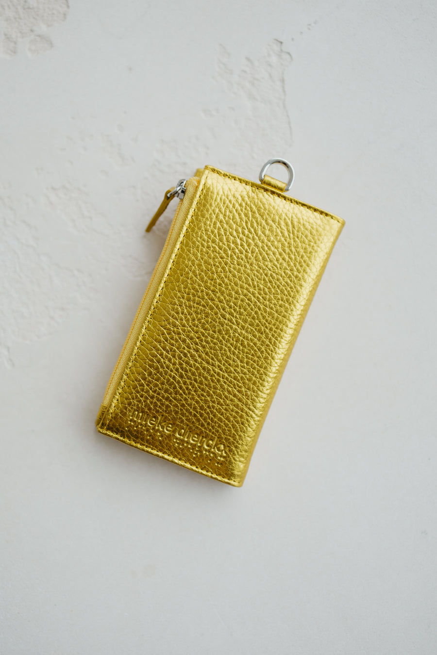 Cardholder Zip Dots | Goldie Shimmer