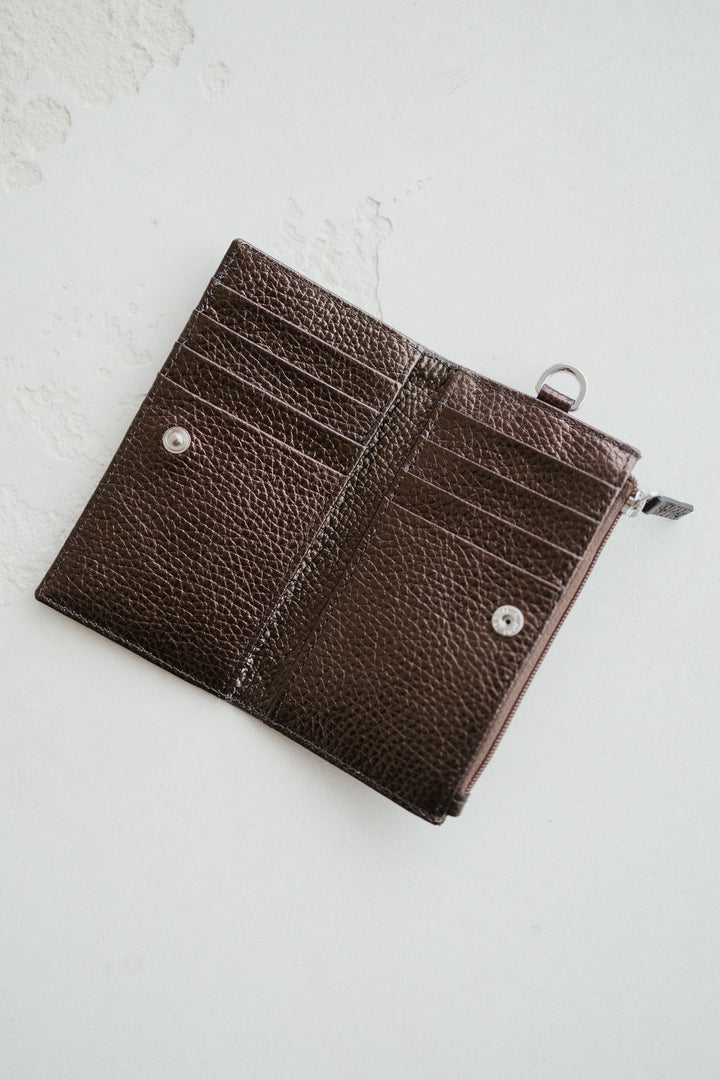 Cardholder Zip Scales | Chocolate Shimmer